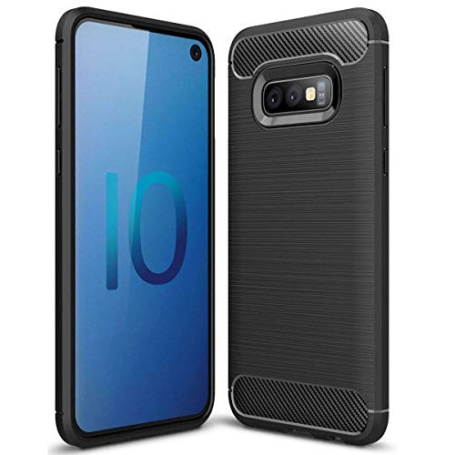 Vultic Carbon Fiber Samsung Galaxy S9 Case  Durable  Shock Absorption  Slim TPU Matte Lightweight Thin Bumper Cover for Samsung Galaxy S9  Black
