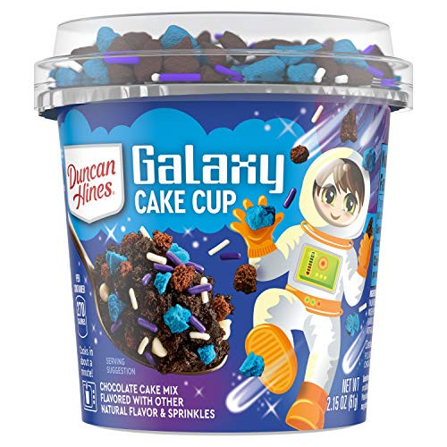 Duncan Hines Galaxy Cake Cup Chocolate Cake Mix with Sprinkles  2 15 Oz   2 151 Oz