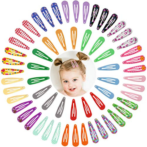 Hair Clips for girls 60Pcs Non Slip Metal Snap Hair Clips 2 Inch Cute Candy Colorful Hair Barrettes for Girls Women Teens Hair Accessories Hair Clips for girls 60Pcs Non Slip Metal Snap Hair Clips 2 Inch Cute Candy Colorful Hair Barrettes for Girls Women Teens Hair Accessories