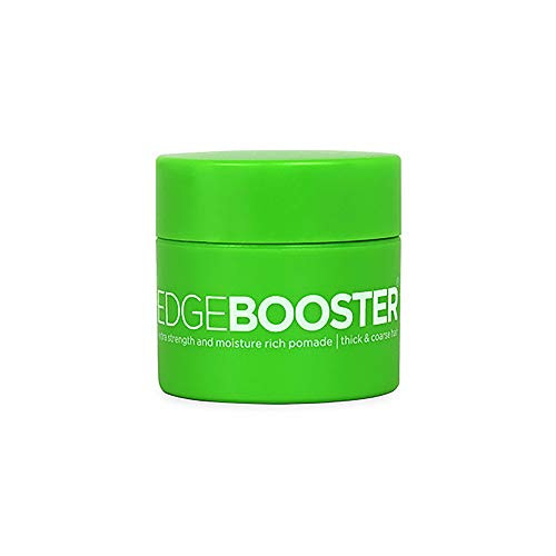 Style Factor Edge Booster Extra Strength Moisture Rich Pomade   Thick Coarse Hair  Emerald Mini 0 5oz