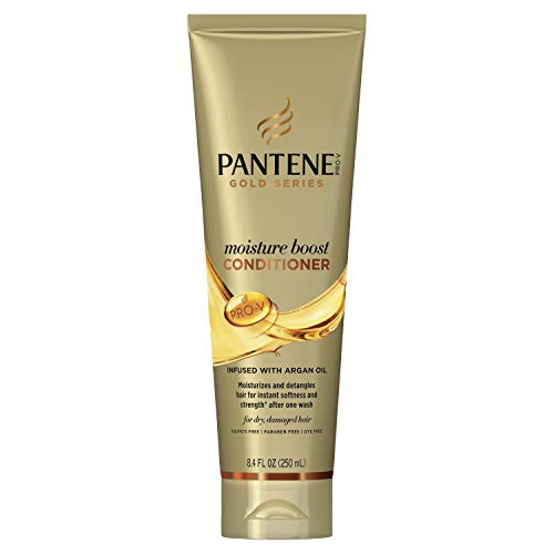 Pantene Pro V Gold Series Moisture Boost Conditioner Infused with Argan Oil  8 4 fl oz
