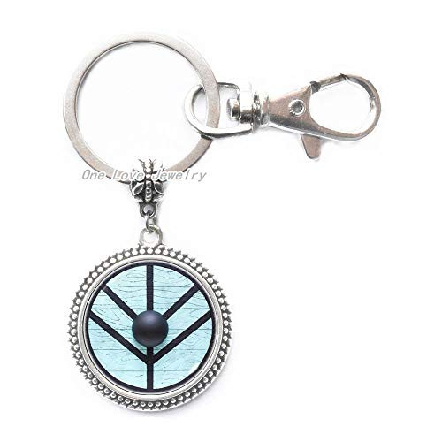 Viking Keychain Viking Jewelry Vikings Keychain Shield Key Ring Viking Jewellery Maiden Women Gift Lagertha Inspired TAP368