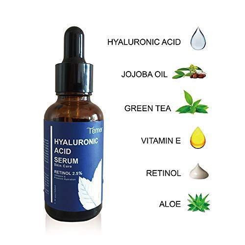 1 Ounce Hyaluronic Acid Serum for Skin  Hydrating Facial Moisturizer with Anti Aging Skin Care Properties  Beauty and Skin Care 1 Ounce Hyaluronic Acid Serum for Skin  Hydrating Facial Moisturizer with Anti Aging Skin Care Properties  Beauty and Skin Care