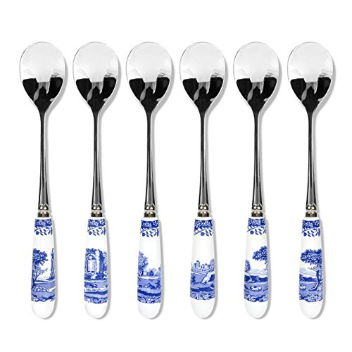 Spode Blue Italian Tea Spoons (Box of 6)
