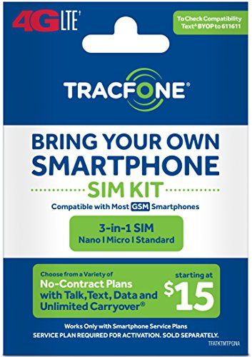 Tracfone Bring Your Own Phone Prepaid SIM Kit | 3-in-1 CDMA - Foto 3