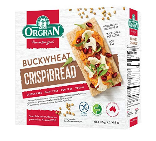Orgran Gluten Free Toasted Buckwheat Crispibread   4 4 oz