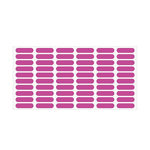 8 mmx24mm Color Label  Color Coding Logo Sticker Color Code Classification  Purple