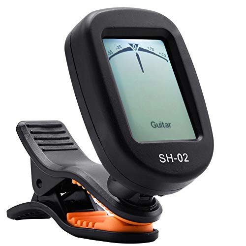 Guitar Tuner Clip On Tuner For Guitar Bass Violin Ukulele Chromatic Tuning Modes High Precision Calibration Tuner Guitar Tuner Clip On Tuner For Guitar Bass Violin Ukulele Chromatic Tuning Modes High Precision Calibration Tuner