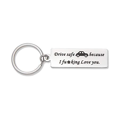 Drive Safe Keychain for Trucker Husband Boyfriend I Love You Keychain Gifts for Dad Son Daughter Fathers Day Birthday Valentines Day Anniversary Christmas Stocking Stuffer New Driver Him Her Key Chain Drive Safe Keychain for Trucker Husband Boyfriend I Love You Keychain Gifts for Dad Son Daughter Fathers Day Birthday Valentines Day Anniversary Christmas Stocking Stuffer New Driver Him Her Key Chain