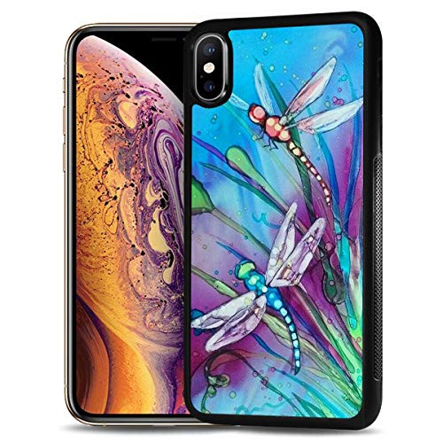 for Samsung Galaxy A10  Durable Protective Soft Back Case Phone Cover  HOT12283 Dragonfly Paint