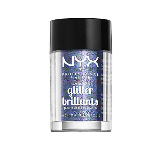 NYX PROFESSIONAL MAKEUP Face   Body Glitter  Violet