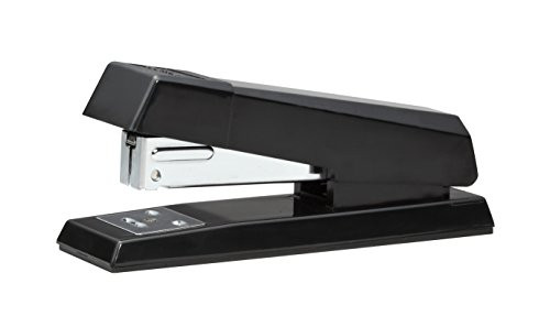 Bostitch No Jam Premium Half Strip Desktop Stapler  20 Sheets  Black  B600 BLACK