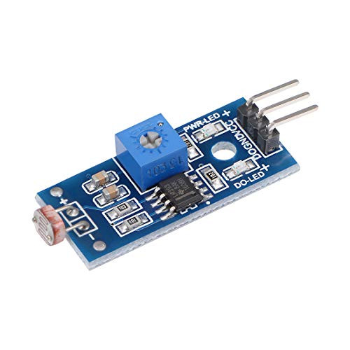 uxcell Light Intensity Detection Sensor Photoresistor Module with Digital Output for Arduino UNO