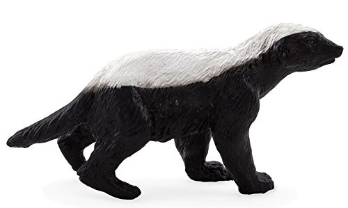 MOJO Honey Badger Male Realistic International Wildlife Hand Painted Toy Figurine