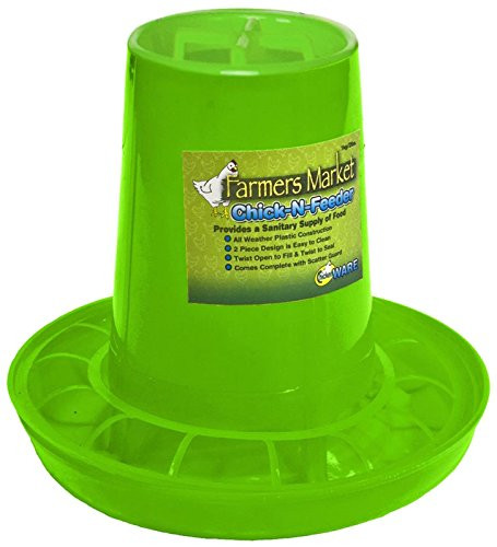 Ware Manufacturing 15025 Chick N Bird Feeder 1 25 lbs Capacity  Small  Green