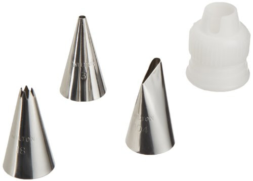 Wilton Tip and Coupler Set Icing Dispensers   Tips  One Size  White