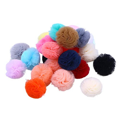 POPETPOP 24Pcs Lovely Cats Puppy Dogs Bowknot Hair Bows Bow Topknot Hair Clips Grooming Accessories for Dogs Pet