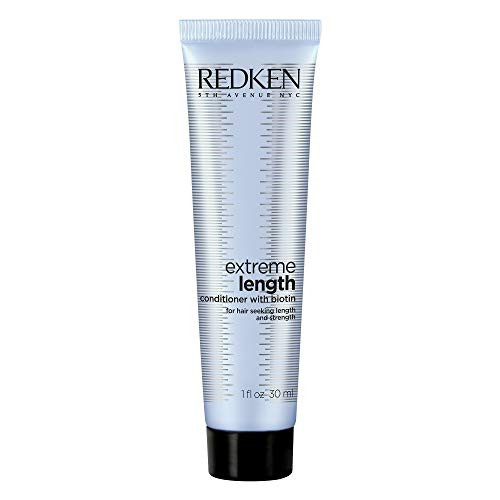 Redken Extreme Length Conditioner   For Hair Growth   Fortifies  Strengthens   Conditions Hair   Infused With Biotin   1 Fl Oz