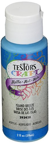 TESTOR ISL ACR 292428A 2OZ Island Breeze Matte Acrylic Paint