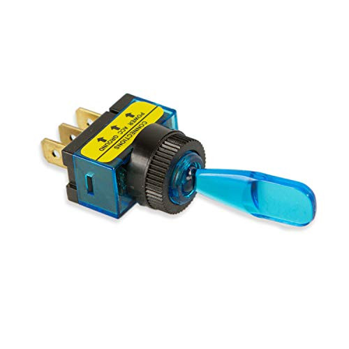 Battery Doctor 20503 Blue On Off 20 Amp Illuminated Toggle Switch