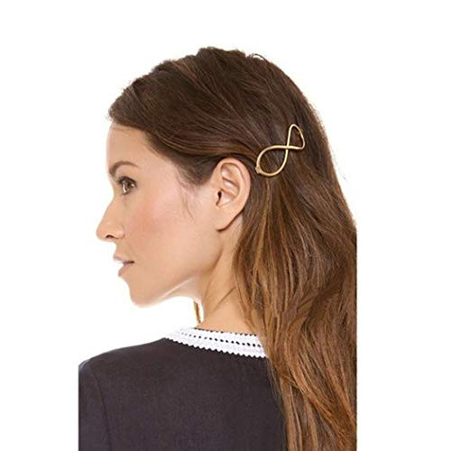 Dreamyn Vintage Hair Pins Forever Hair Clips Unique Hair Barrettes for Women and Girls  Silver