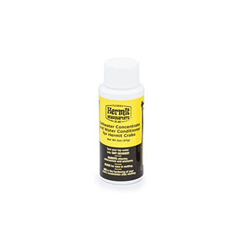 Flukers Saltwater Concentrate Water Conditioner for Hermit Crabs  2 Ounce
