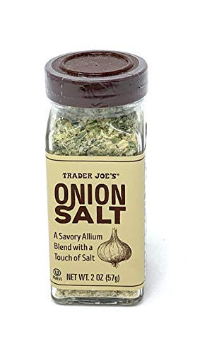 Trader Joe s Onion Salt Savory Allium Blend Seasoning Salt 2 Oz