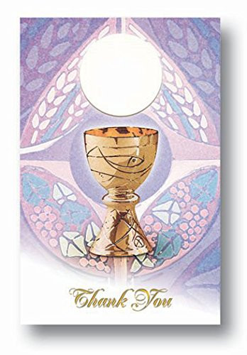 WJ Hirten CT-4210 First Communion Thank You Cards (8 Per Pack)
