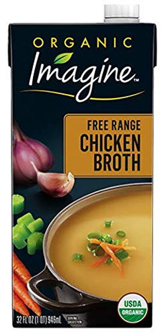 Imagine Free Range Chicken Broth Organic Low Sodium 32 oz Imagine Free Range Chicken Broth Organic Low Sodium 32 oz