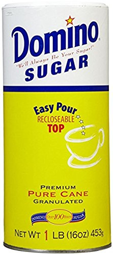 Domino Sugar Granulated Canister  1 lb