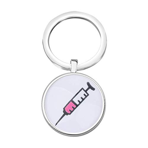 UJIMS Nurse Phlebotomist Keychain Funny Phlebotomist Gift Nurse Phlebotomy Technician Jewelry Phlebotomy Graduation Gifts for Her  Nurse Phlebotomist Keychain