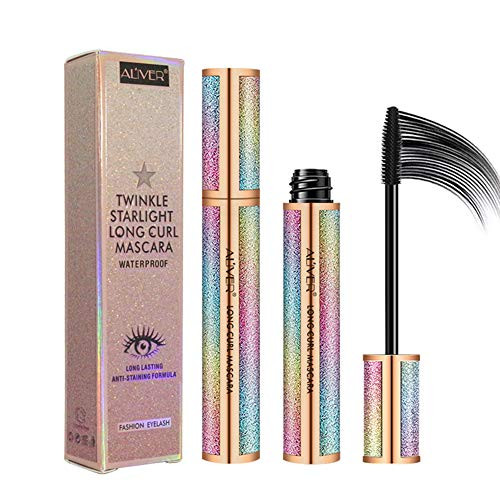 RUOLAN 4D Fiber Lash Mascara Waterproof Mascara Natural Thick Thickening and Lengthening Mascara Lasting All Day Lengthening Curling Lashes RUOLAN 4D Fiber Lash Mascara Waterproof Mascara Natural Thick Thickening and Lengthening Mascara Lasting All Day Lengthening Curling Lashes