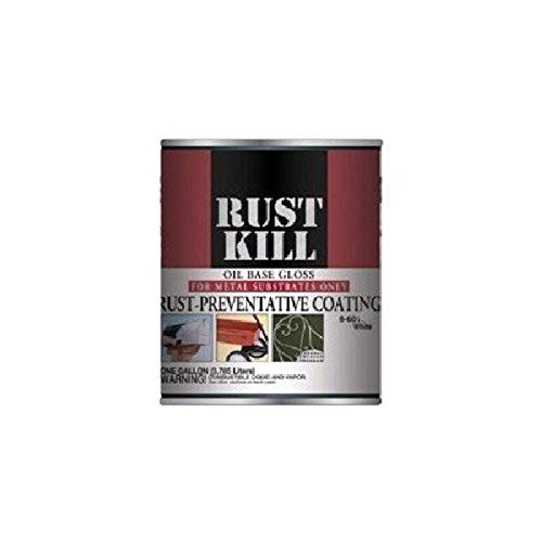 YENKIN MAJESTIC PAINT RK 8 6001 4 6001 4 Gloss White Rust Kill Enamel