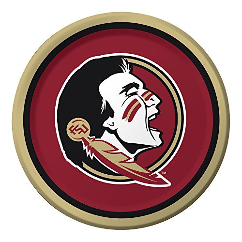Creative Converting Florida State Dinner Plates  8 Count  8 75   Garnet Gold