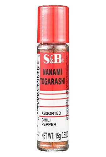 S B   Nanami Togarashi  Assorted Chili Pepper  0 52 Oz
