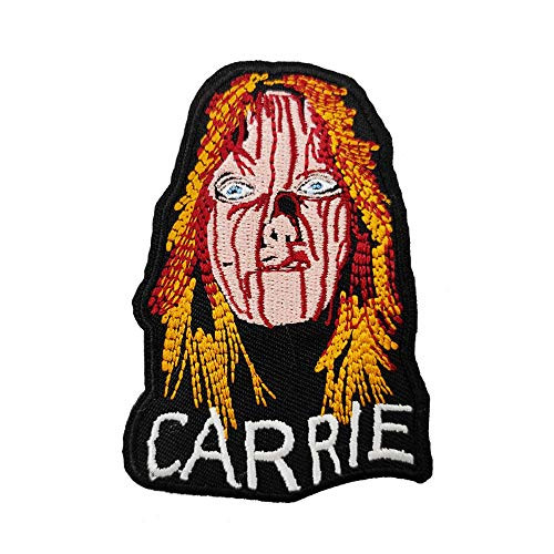 Carrie Embroidered Iron on and sew on Patch Horror Monster