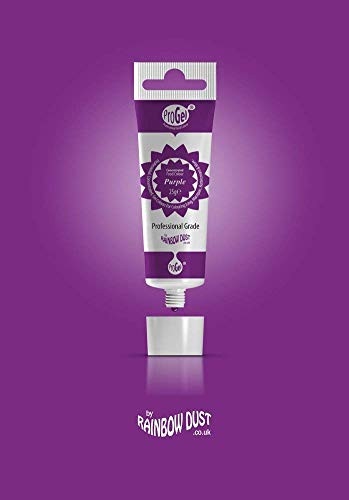 Rainbow Dust ProGel Concentrated Paste Food Colouring   Purple