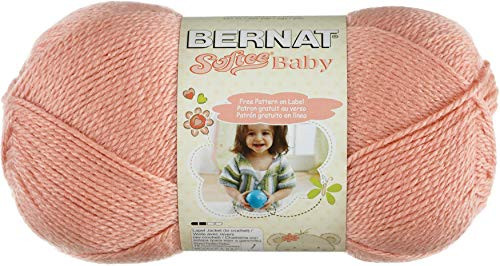 Bernat Softee Baby Yarn  5 oz  Gauge 3 Light  Soft Peach