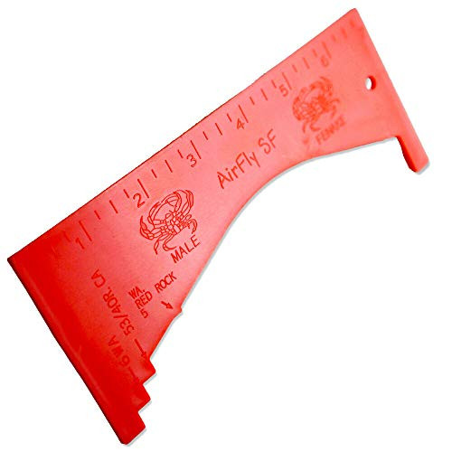 AirFly Dungeness Crab Gauge   Measure for California  Washington   Oregon  1 Count