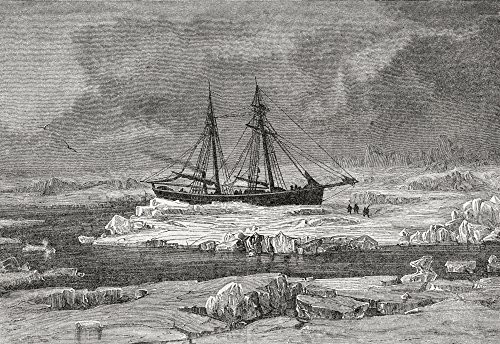 Posterazzi The Germania Stuck In The Pack Ice During The Second German North Polar Expedition In 1869. From El Mundo En La Mano Published 1875. Poster Print (17 x 12) Posterazzi The Germania Stuck In The Pack Ice During The Second German North Polar Expedition In 1869. From El Mundo En La Mano Published 1875. Poster Print (17 x 12)