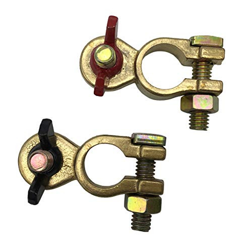 Battery Terminal Connector Positive Negative Battery Terminal Clamps ...