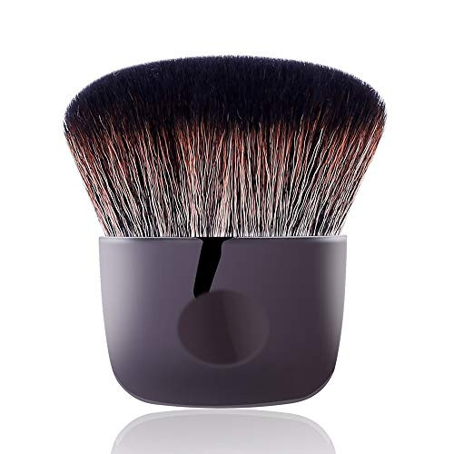 Flat Powder Makeup Brush Perfect for Buffing Blush Highlighting Contour Setting Loose Powder Blending Bronzer Face   Body Kabuki Brush Cosmetic Tool