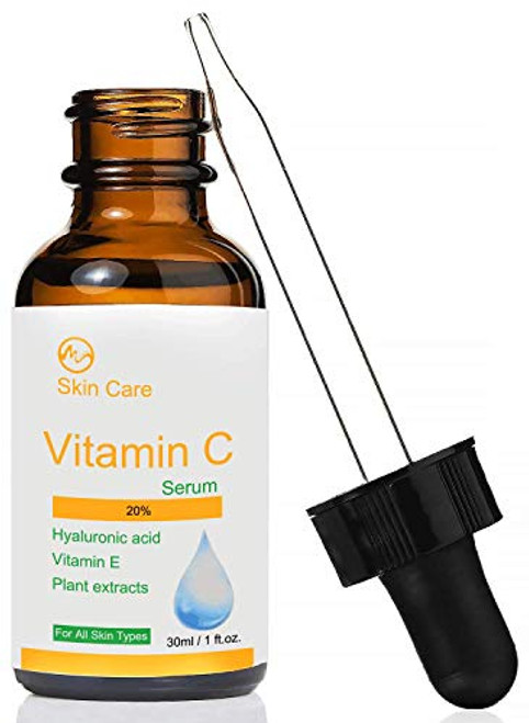 Vitamin C Serum for Face 20 with Hyaluronic Acid Vitamin E Plant Extracts MINCH Anti Aging Facial Serum 1 fl oz Vitamin C Serum for Face 20 with Hyaluronic Acid Vitamin E Plant Extracts MINCH Anti Aging Facial Serum 1 fl oz