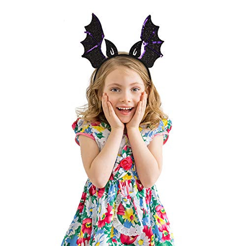 Halloween Headband Bat for Women and Man Halloween Sequin Costumes Accessories for Halloween Party Cosplay Supplies Black Halloween Headband Bat for Women and Man Halloween Sequin Costumes Accessories for Halloween Party Cosplay Supplies Black