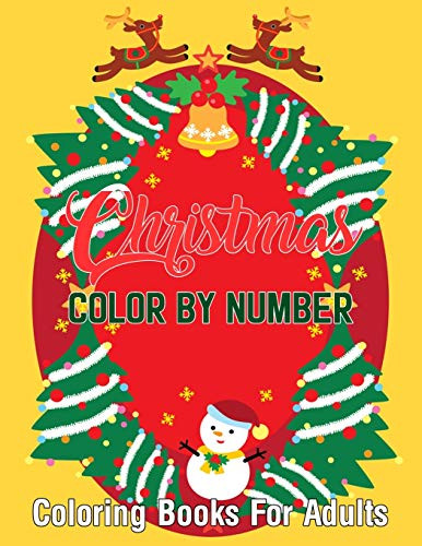 Christmas Color By Number Coloring Books For Adults  Creative Haven Country Christmas Color By Numbers Book for Adults Featuring Beautiful Winter     Ornaments  Creative Haven Coloring Books