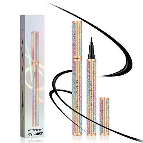 Liquid Eyeliner Black  Ksndurn Eyeliner   Waterproof Eyeliner Pencil  Eye Liners for Women Waterproof Liners Long Lasting Super Slim  Eyeliner Pen Gel for All Day with Slim Tip
