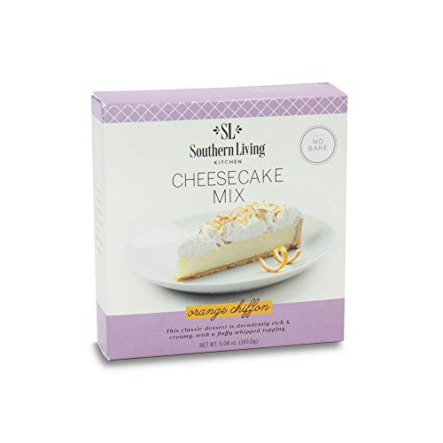 Gourmet Cheesecake Mix  No Bake Cheesecake Cake Mix  Orange Chiffon Cheesecake by Southern Living  Rich  Creamy  Moist and Fluffy Whipped Topping