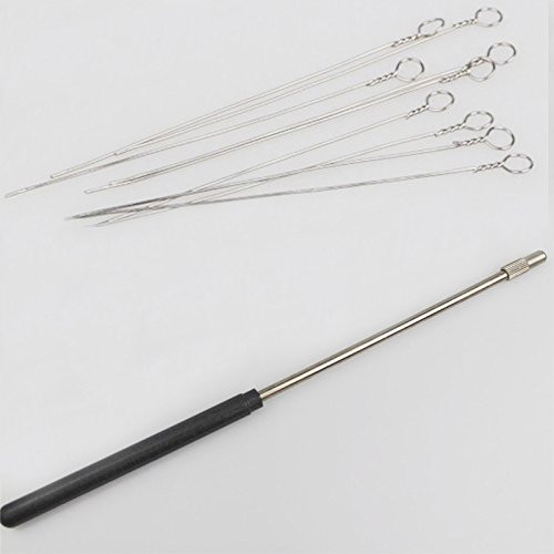 Reusable Inoculating Loop Nichrome Tip for Bacterial Tissue Culture Inoculation Needle 10 uL Tip