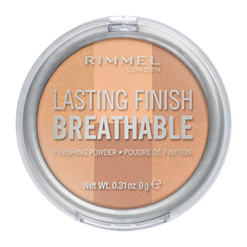 Rimmel LONDON Lasting Finish Breathable Finishing Powder  002 Dawn  0 28 Ounce