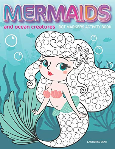 Dot Markers Activity Book Mermaids and Ocean Creatures Dot coloring ...